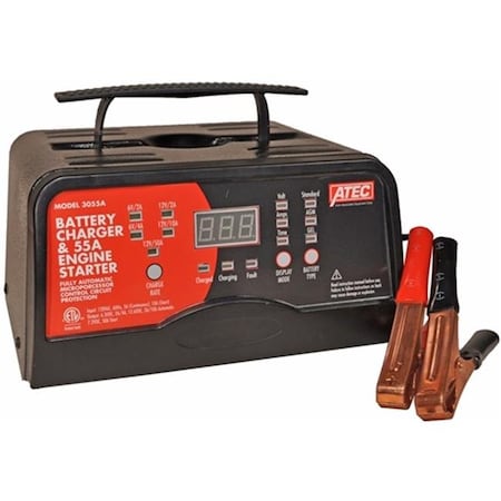 Associated Equipment Associated Equipment ASO-3055A 6 - 12V Full Rate 10 - 2 - 50A Portable Smart Charger ASO-3055A